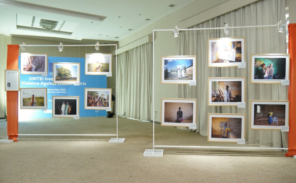 Travelling photo exhibition, freestanding panels