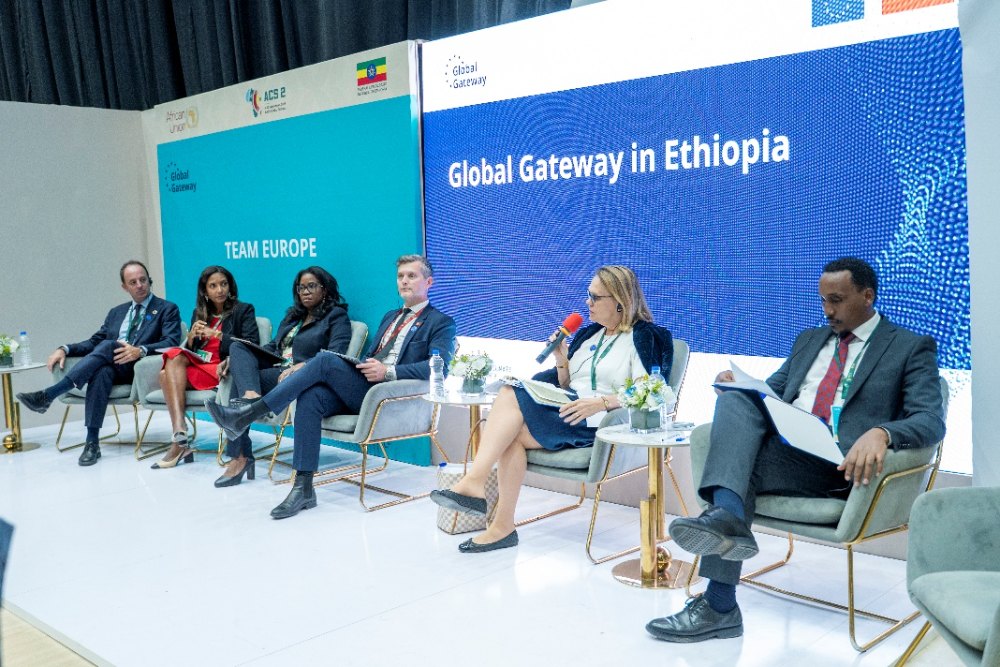 Global Gateway in Ethiopia panel at the Team Europe pavilion