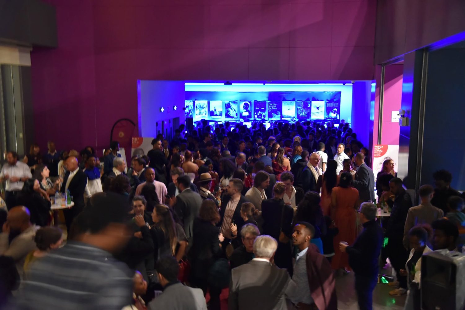 Foyer crowd before the first screening