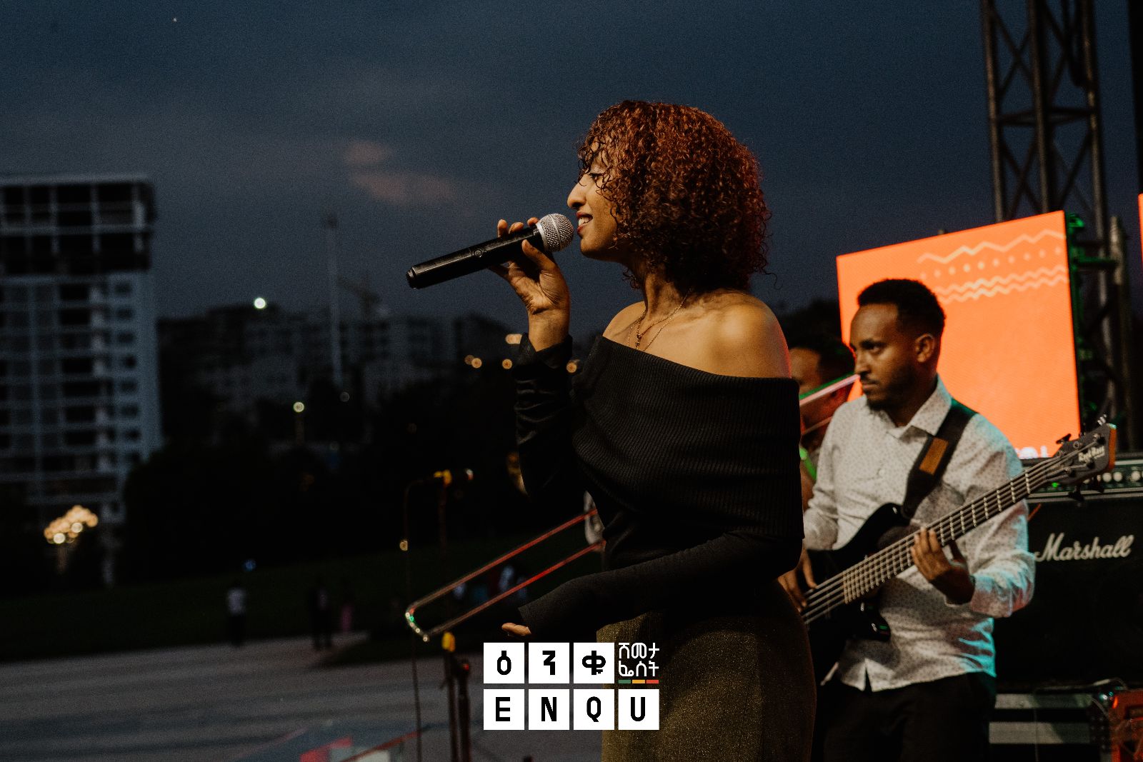 Evening set at the ENQU main stage