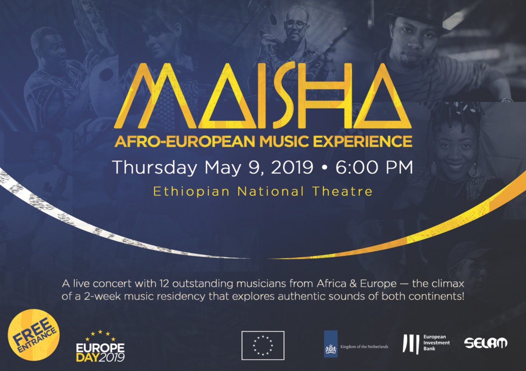 MAISHA — Afro-European Music Experience, campaign artwork